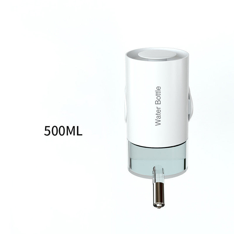 Hanging Pet Water Cup with Ball Feeder – Cage Water Drinker