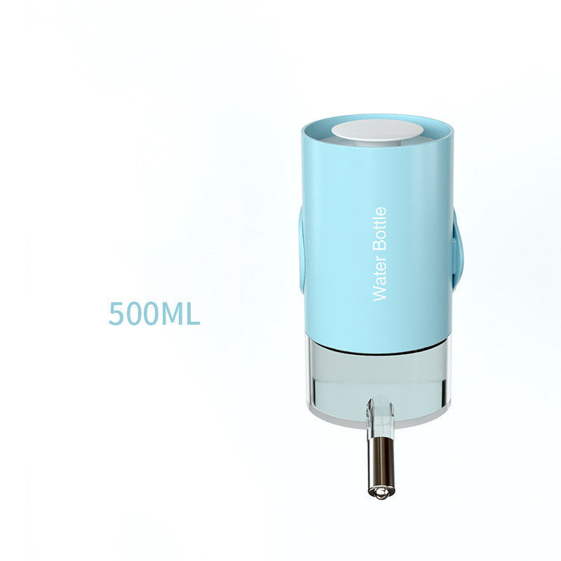 Hanging Pet Water Cup with Ball Feeder – Cage Water Drinker