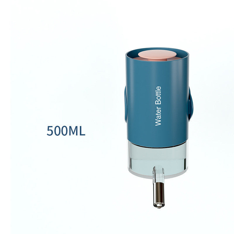 Hanging Pet Water Cup with Ball Feeder – Cage Water Drinker