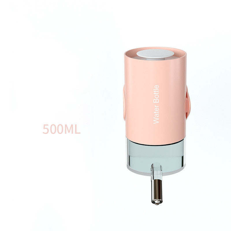 Hanging Pet Water Cup with Ball Feeder – Cage Water Drinker