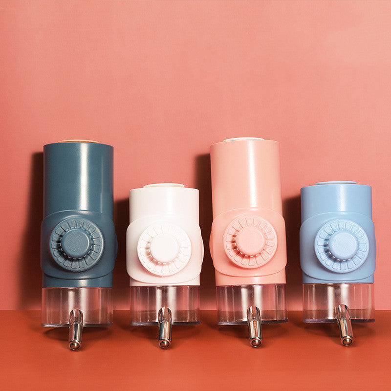 Hanging Pet Water Cup with Ball Feeder – Cage Water Drinker