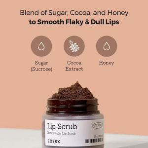COSRX –  Honey Sugar Lip Scrub