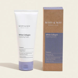 MARY & MAY White Collagen Cleansing Foam
